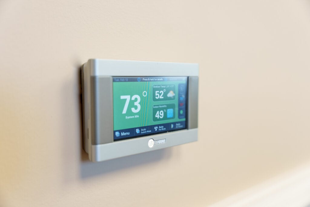 A Trane Smart Thermostat
